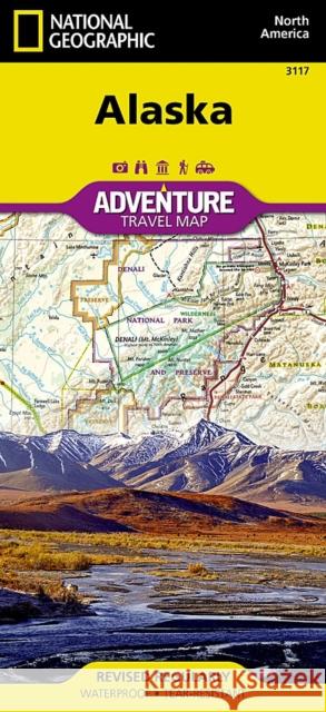 Alaska Map National Geographic Maps 9781566957052 National Geographic Maps