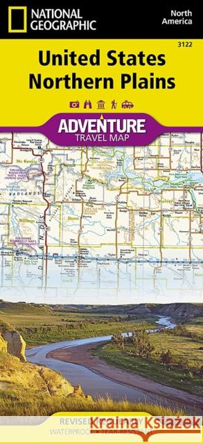 United States, Northern Plains Map National Geographic Maps 9781566957168 National Geographic Maps