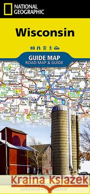 Wisconsin Map National Geographic Maps 9781566957328 National Geographic Maps