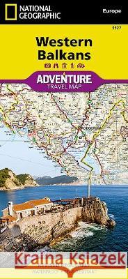 Western Balkans Map National Geographic Maps 9781566957335 National Geographic Maps