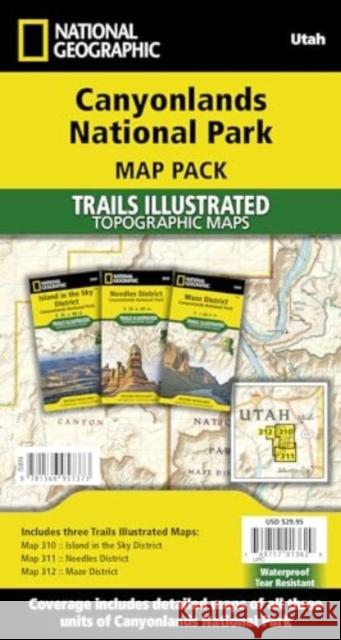 Canyonlands National Park [Map Pack Bundle] National Geographic Maps 9781566957373 National Geographic Maps