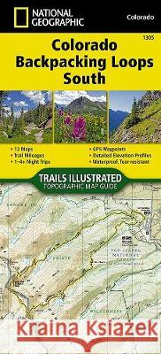 Colorado Backpack Loops South Map National Geographic Maps 9781566957564 National Geographic Maps