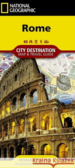 Rome Map National Geographic Maps 9781566957700 National Geographic Maps