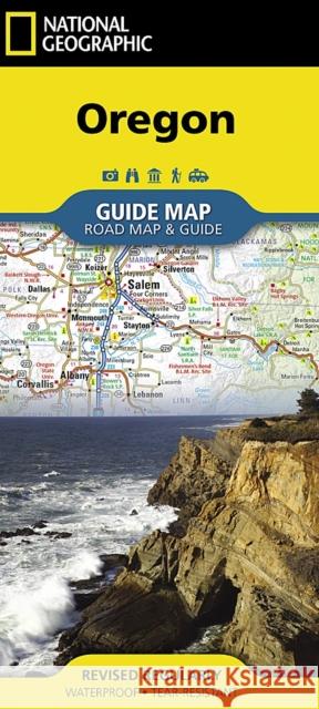 Oregon Map National Geographic Maps 9781566957755 National Geographic Maps