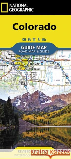 Colorado Map National Geographic Maps 9781566957779 National Geographic Maps