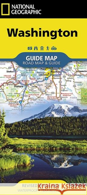 Washington Map National Geographic Maps 9781566957793 National Geographic Maps