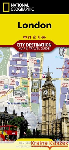 London Map National Geographic Maps 9781566957823 National Geographic Maps