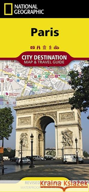 Paris Map National Geographic Maps 9781566957953 National Geographic Maps