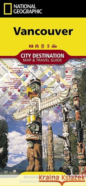 Vancouver Map National Geographic Maps 9781566957991 National Geographic Maps