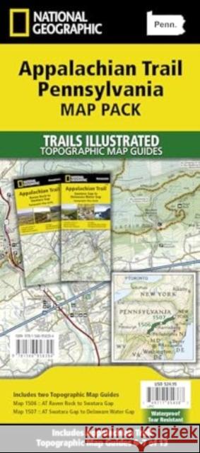 Appalachian Trail: Pennsylvania [Map Pack Bundle] National Geographic Maps 9781566958394 National Geographic Maps