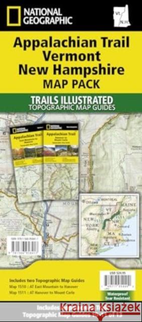 Appalachian Trail: Vermont, New Hampshire [Map Pack Bundle] National Geographic Maps 9781566958417 National Geographic Maps