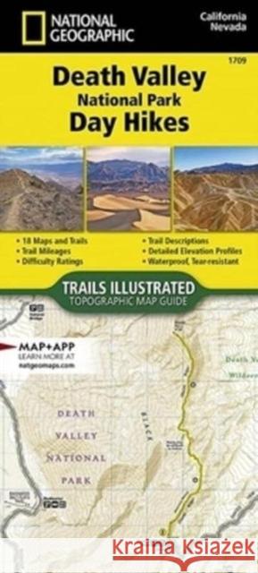 Death Valley National Park Day Hikes Map National Geographic Maps 9781566958974