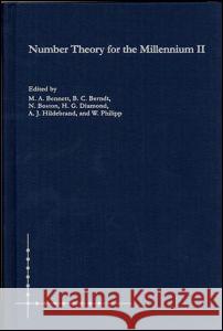 Number Theory for the Millennium II  9781568811468 A K PETERS