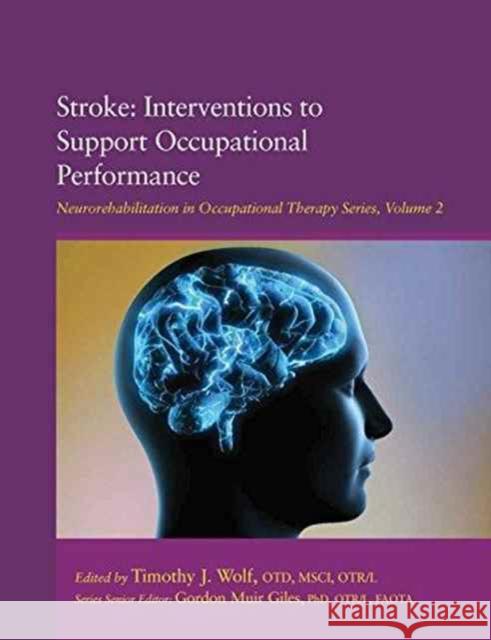 Stroke: Interventions to Support Occupational Performance Timothy J. Wolf   9781569003640