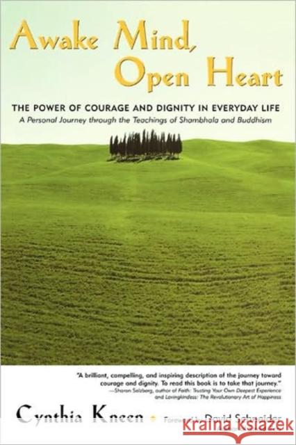 Awake Mind, Open Heart: The Power of Courage and Dignity in Everyday Life Kneen, Cynthia 9781569245514 Marlowe & Company