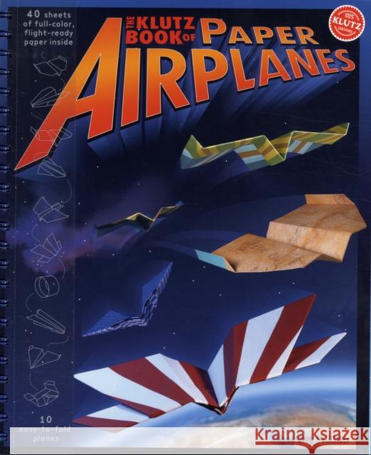 Book of Paper Airplanes Doug Stillinger 9781570548307 Scholastic US