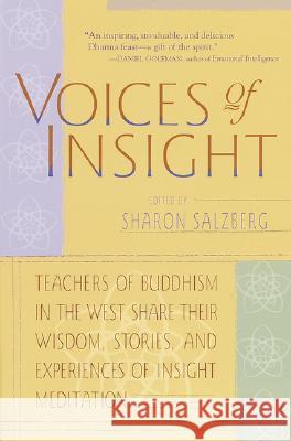 Voices of Insight Salzberg, Sharon 9781570627699
