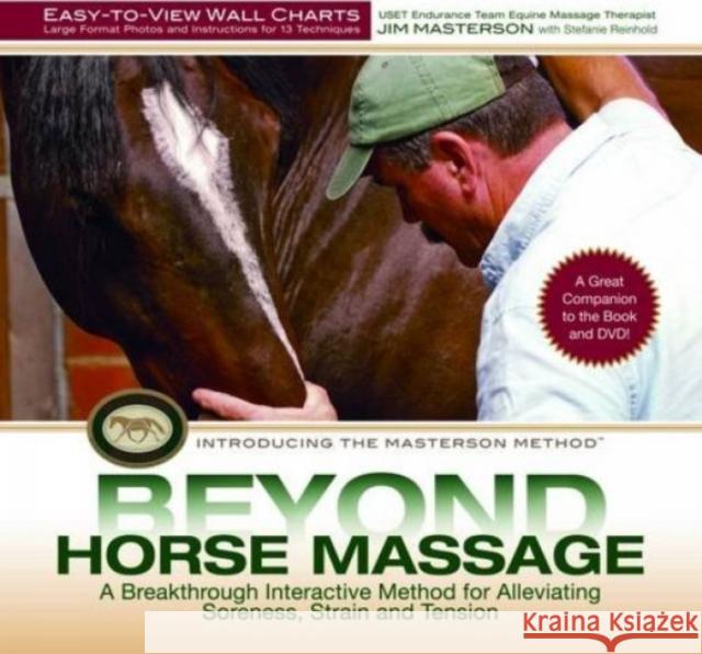 Beyond Horse Massage Wall Chart Masterson, Jim 9781570767333