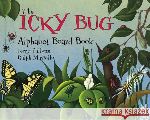 The Icky Bug Alphabet Board Book Jerry Pallotta Ralph Masiello 9781570914393