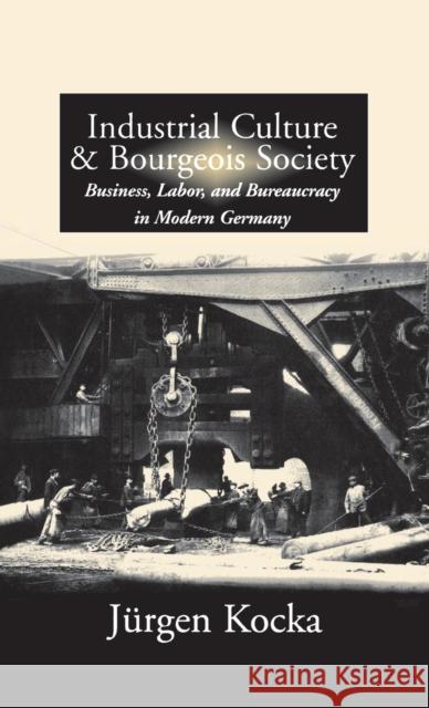 Industrial Culture and Bourgeois Society in Modern Germany Kocka, Jürgen 9781571811585
