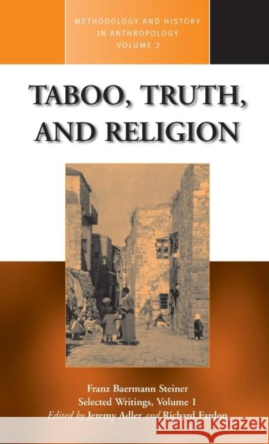 Taboo, Truth and Religion  9781571817112 Berghahn Books