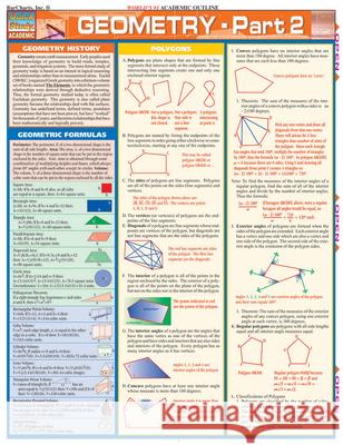 Geometry Part 2 BarCharts Inc 9781572225350