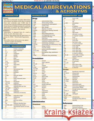 Medical Abbreviations & Acronyms Corinne B. Linton 9781572227002 Barcharts