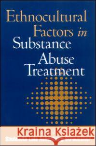 Ethnocultural Factors in Substance Abuse Treatment Shulamith Lala Ashenberg Straussner Shulamith L. Ashenber 9781572308855