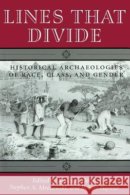 Lines That Divide: Historical Archaeologies of Race, Class, and Gender James A. Delle Stephen A. Mrozowski Robert Paynter 9781572332669 University of Tennessee Press