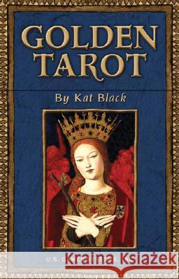 Golden Tarot Kat Black 9781572814349 U.S. Games Systems