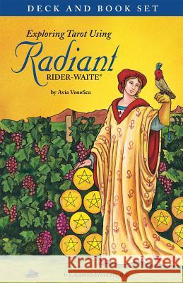 Exploring Tarot Using Radiant Rider-Waite Tarot: Deck and Book Set Avia Venefica 9781572818101 U.S. Games