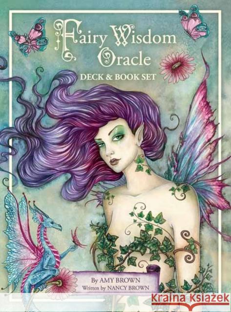 Fairy Wisdom Oracle Deck & Book Set Brown, Nancy 9781572819924 U.S. Games Systems