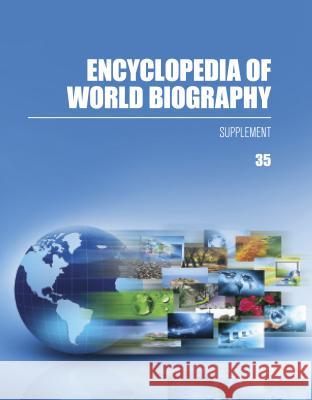 Encyclopedia of World Biography: 2015 Supplement Gale Research Inc 9781573029551 Gale Cengage