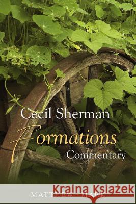 Formations Commentary: Matthew-Mark Cecil E. Sherman 9781573124782 Smyth & Helwys Publishing