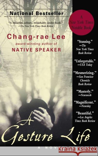 A Gesture Life Chang-Rae Lee 9781573228282