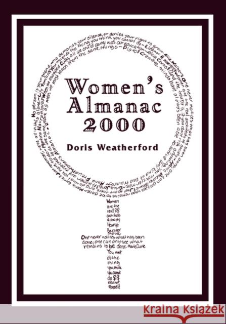 Women's Almanac 2000 Doris Weatherford 9781573563413