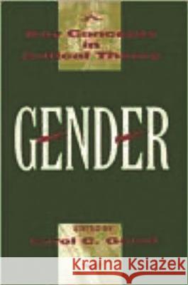 Gender Carol C. Gould 9781573925907 Prometheus Books
