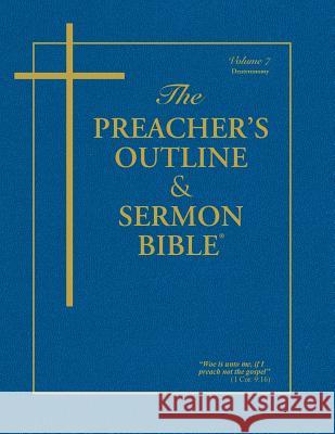 Preacher's Outline & Sermon Bible-KJV-Deuteronomy Leadership Ministries Worldwide 9781574071467 Leadership Ministries Worldwide