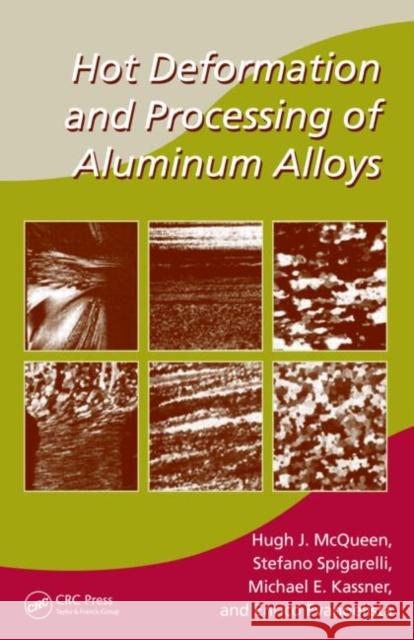 Hot Deformation and Processing of Aluminum Alloys Hugh J. McQueen McQueen J. McQueen Michael E. Kassner 9781574446784 CRC