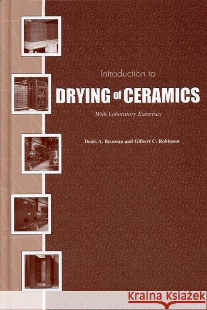 Drying Ceramics w/Lab Exercise Brosnan, Denis A. 9781574980462 American Ceramic Society