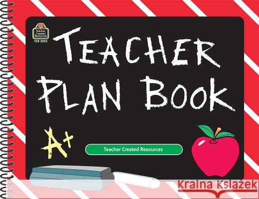 Chalkboard Teacher Plan Book Darlene Spivak Cynthia Holzschuher Teacher Created Resources 9781576900932 Teacher Created Resources