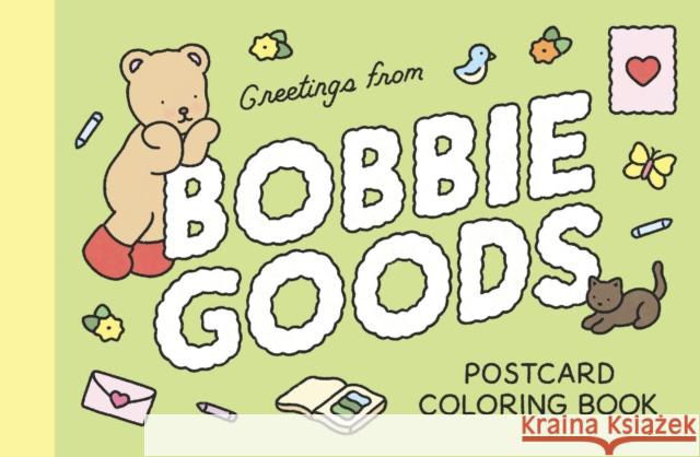 Bobbie Goods Postcard Coloring Book: 20 Postcards Bobbie Goods 9781577155904 Walter Foster Publishing