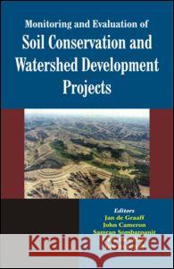 Monitoring and Evaluation of Soil Conservation and Watershed Development Projects  9781578083497 SCIENCE PUBLISHERS,U.S.