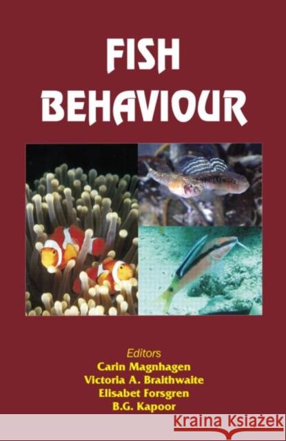 Fish Behaviour  9781578084357 SCIENCE PUBLISHERS,U.S.