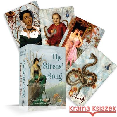 The Sirens' Song: Divining the Depths with Lenormand & Kipper Cards (Includes 40 Lenormand Cards, 38 Kipper Cards & 144-Page Full Color Paris, Carrie 9781578638062 Weiser Books