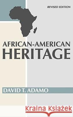 African American Heritage David Tuesday Adamo 9781579106843 Wipf & Stock Publishers