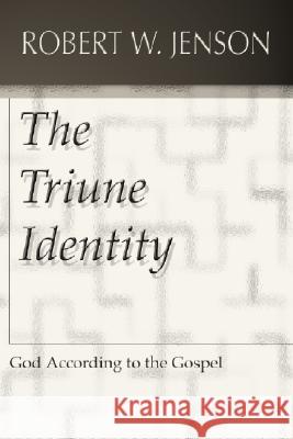 The Triune Identity: God According to the Gospel Robert W. Jenson 9781579109622