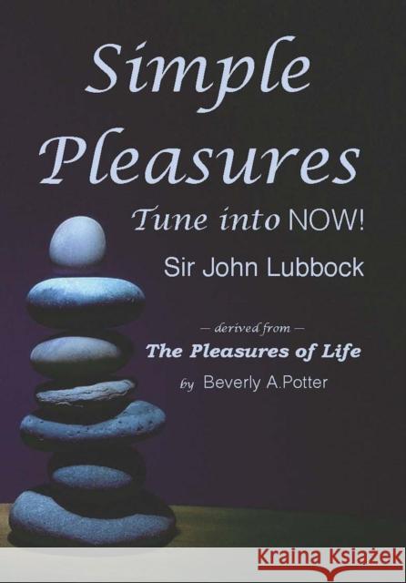 Simple Pleasures: Tune Into Now! Lubbock, Sir John 9781579511197 Ronin Publishing (CA)