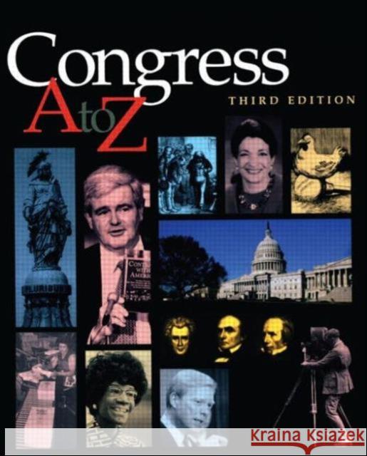 Congress A-Z staff of Congressional Quarterly staff of Congressional Quarterly  9781579581251 Taylor & Francis
