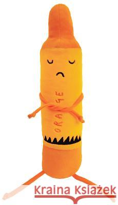 The Day the Crayons Quit Orange 12 Plush Daywalt, Drew 9781579824181 MerryMakers